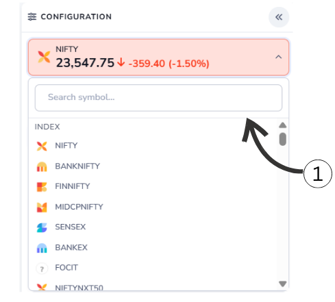 Index Tools and Symbol Selection